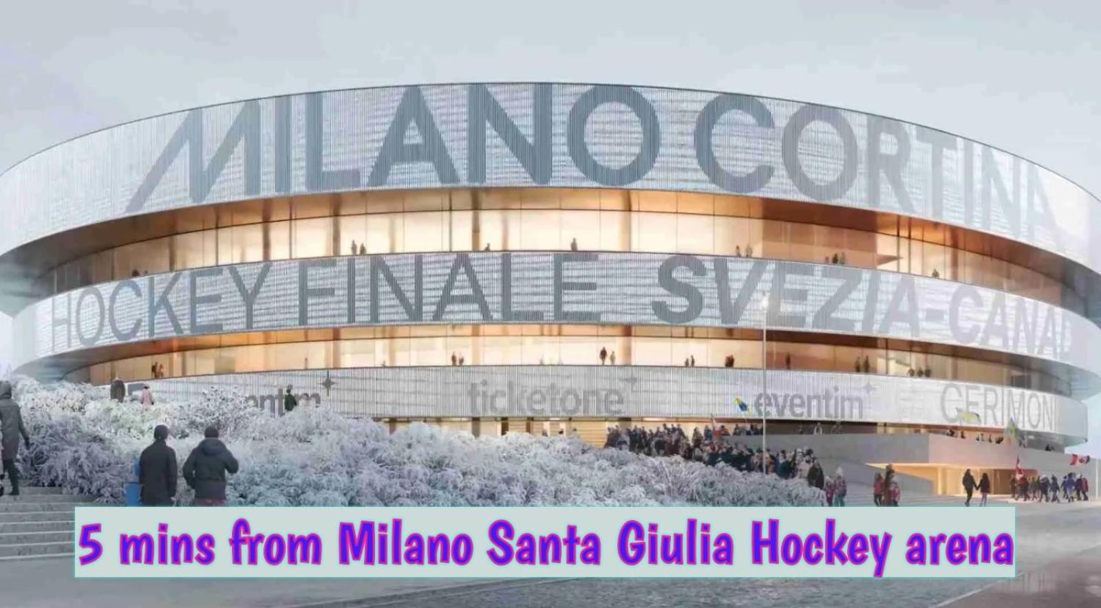 Mini Loft Fabrique - Milano Santa Giulia Hockey Arena Apartment ภายนอก รูปภาพ
